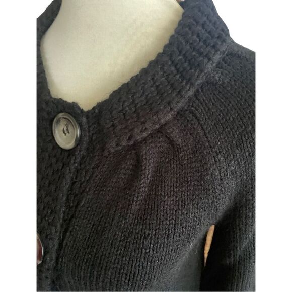 Style & Co Black Two Button Closure Cardigan Sweater Size X-Small - Picture 6 of 8